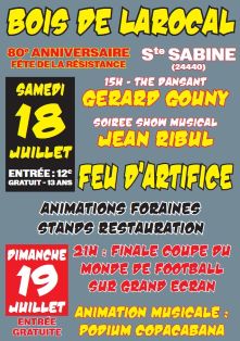 L'affiche de la fête